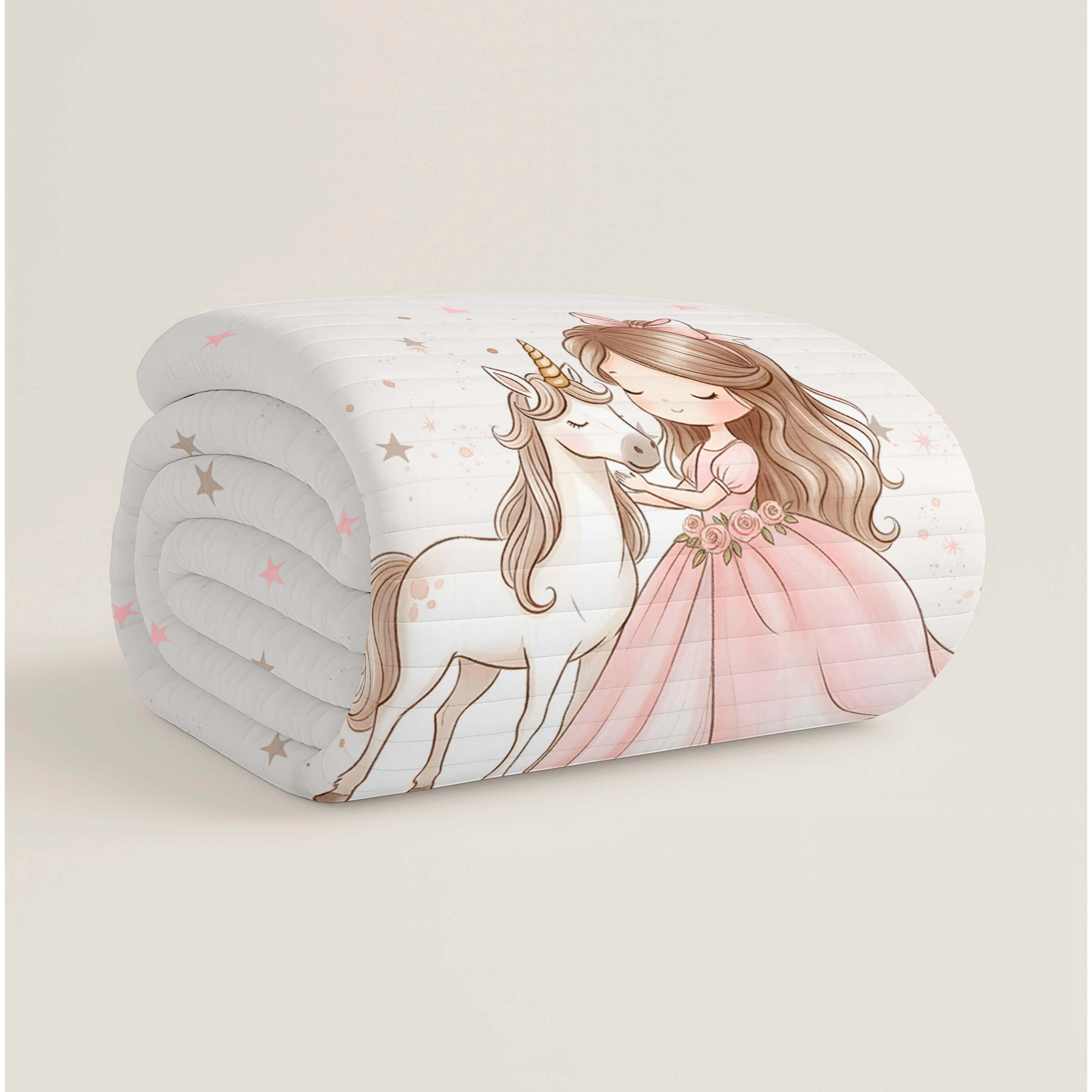 Colcha Bouti Estampada - 2 Piezas - 100% Poliéster - Microfibra - Infantil - 70 gr/m² - Martina