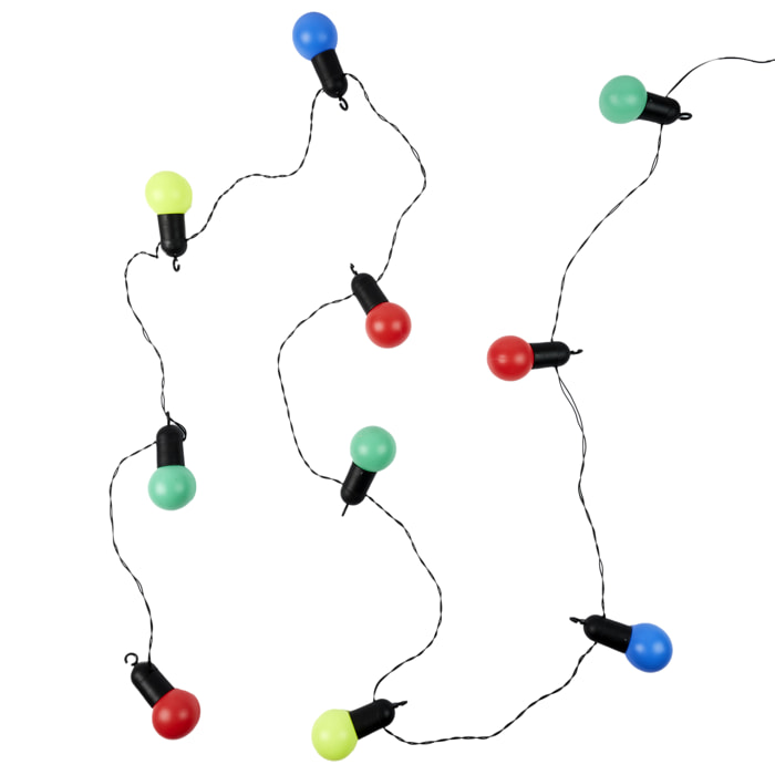 Guirlande Ampoules Multicolores Exterieur 10 Led