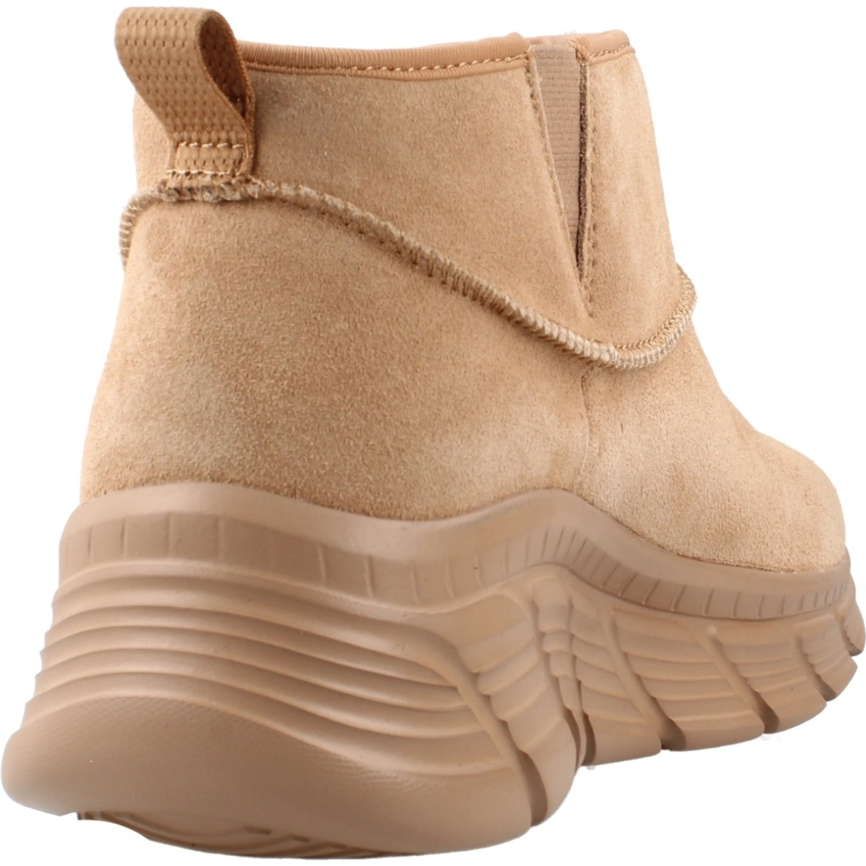 Botines Mujer 117390s Bobs B Flex Hi Frost Marron Claro