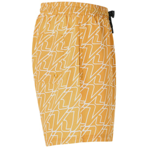 Kappa - Bañadores Hombre Amarillo - Logo Gucino