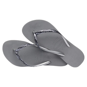 Infradito Havaianas Slim Glitter II Grigio