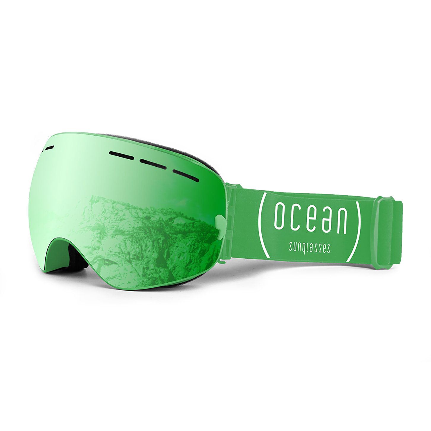 GAFAS DE SKI OCEAN CERVINO de color Verde