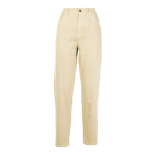 REIGN pantalone donna ecru'