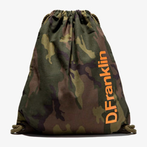 Mochila Gym Bag Camo Naranja