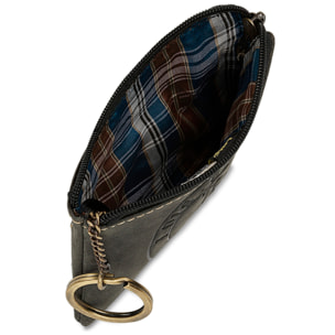 Monedero Piel Hombre Lois Brock Negro