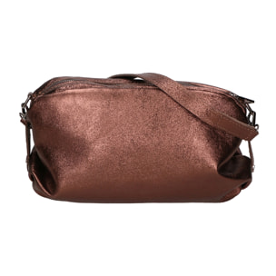 Borsa a Tracolla da Donna Vanessa in Vera Pelle Made in Italy 15x30x13 cm