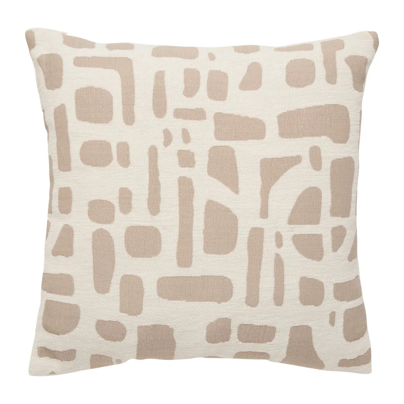 Coussin Marlia carré 40x40cm galets