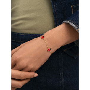 Bracciale Ladybug Placcato Oro