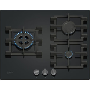 Plaque gaz NEFF T26NKC4S0, N50, Brûleur wok