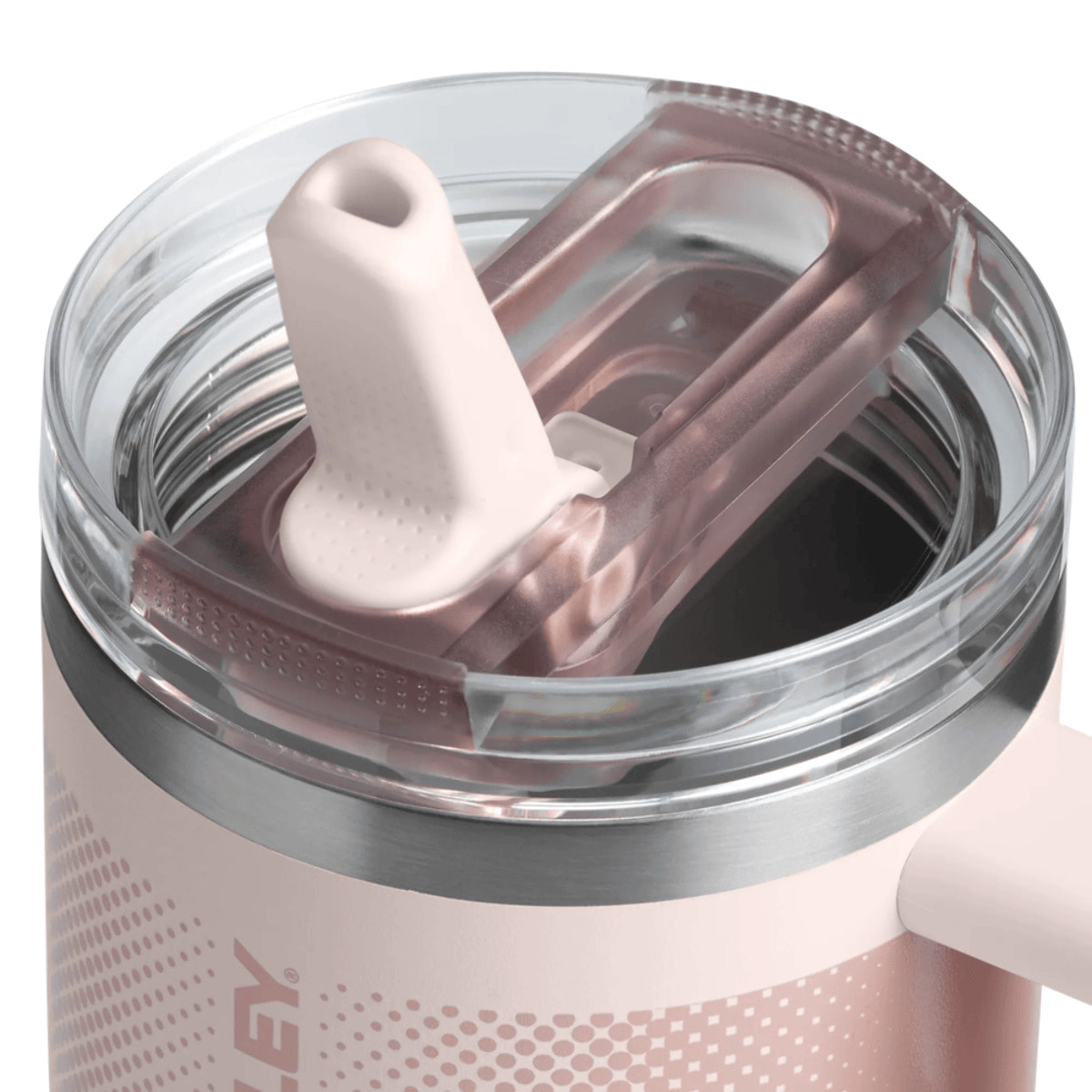 Borraccia Termica Con Cannuccia - 0,59L - QUENCHER® PROTOUR FLIP STRAW TUMBLER - Rose Quartz Fade