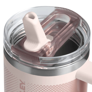 Borraccia Termica Con Cannuccia - 0,59L - QUENCHER® PROTOUR FLIP STRAW TUMBLER - Rose Quartz Fade
