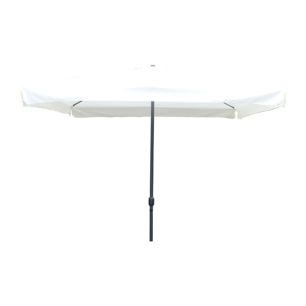 Parasol  ecru  carré 2,95 x 2,95 m PALMIA