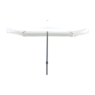 Parasol  ecru  carré 2,95 x 2,95 m PALMIA