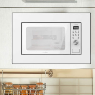 Microonde da incasso con piatto GrandHeat 2000 Built-in White Cecotec