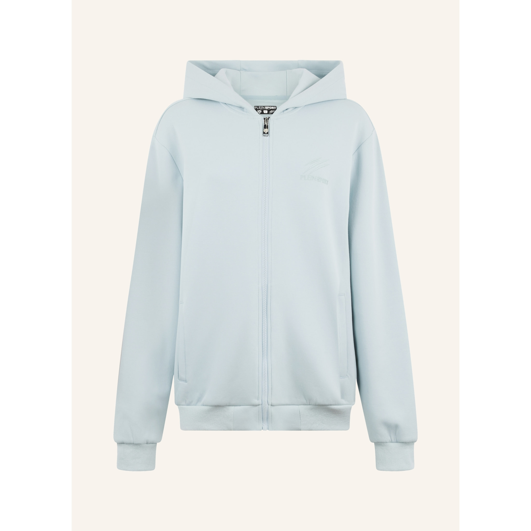 PLEIN SPORT Pique Zip Hoodie Icon