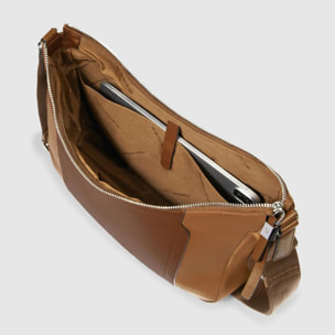 Piquadro Borsa tracolla porta iPad® con protezione RFID e tasca per Piquadro Smart Tracker