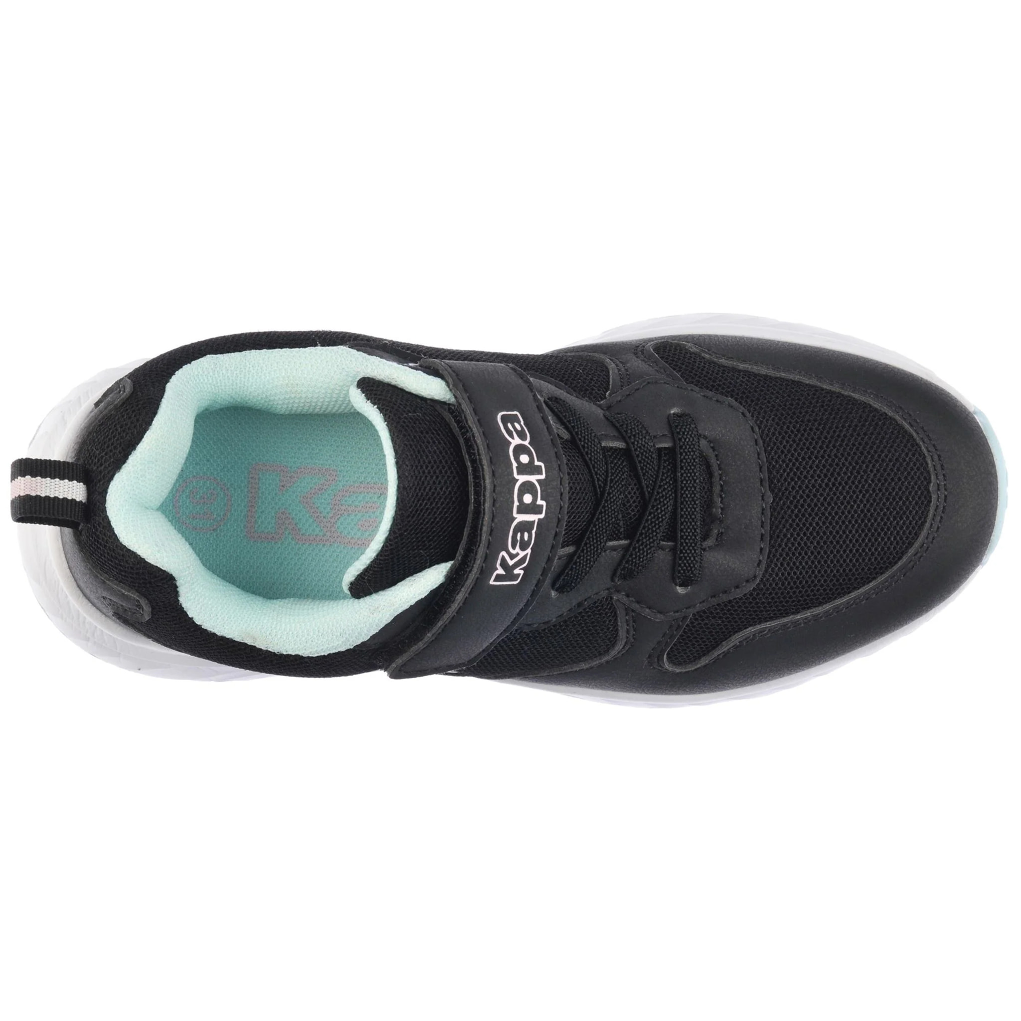 Kappa - Sneakers Niño/Niña Negro - Logo Delvis Ev Kid