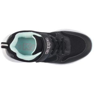 Kappa - Sneakers Niño/Niña Negro - Logo Delvis Ev Kid