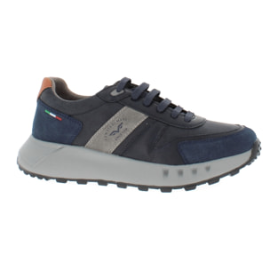 Armata di Mare Scarpe Uomo Sneakers Casual Stringate con Soletta Rimovibile in Memory Foam AMU W24D648 Navy