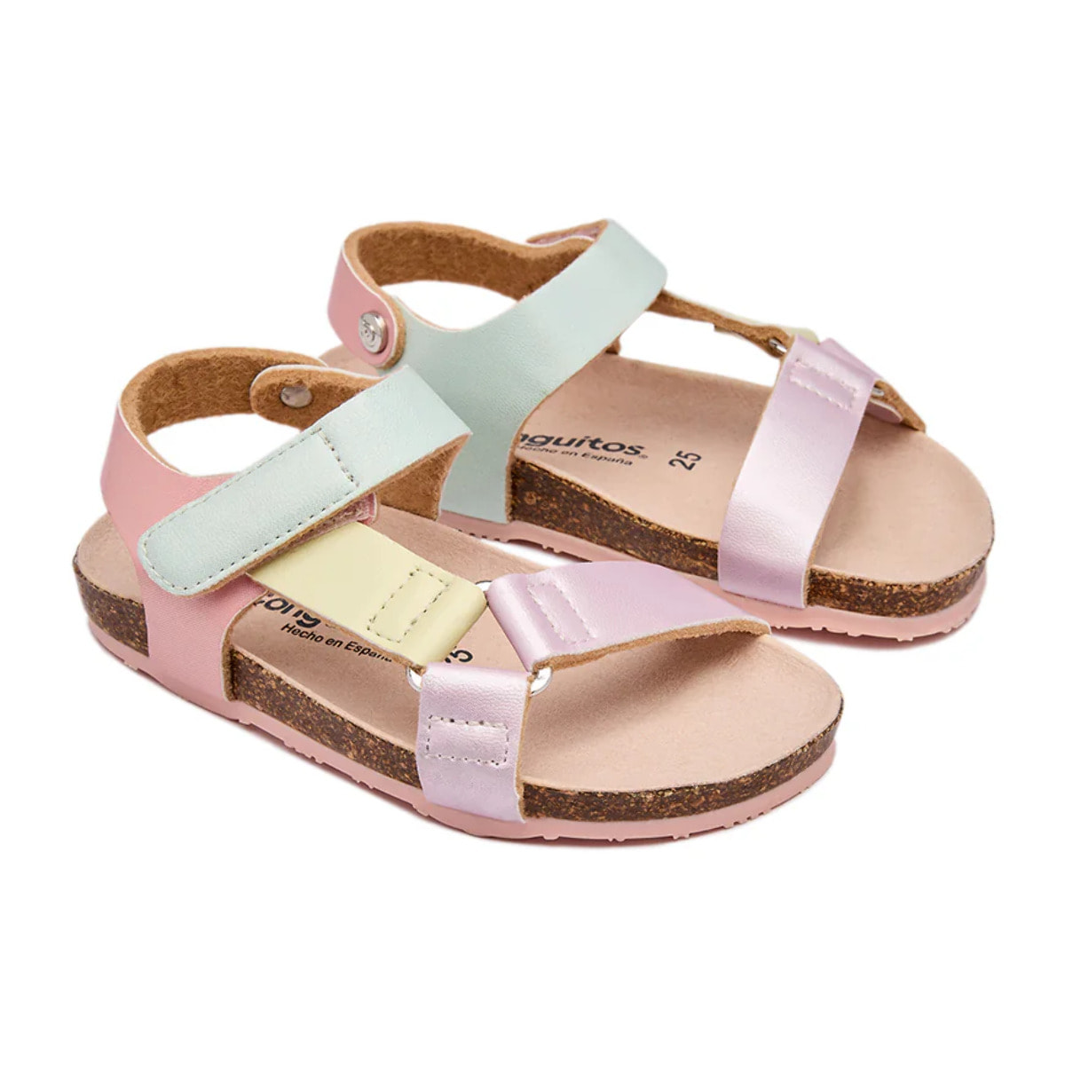 Sandalias Abiertas de Niña Ecológicas Multicolor