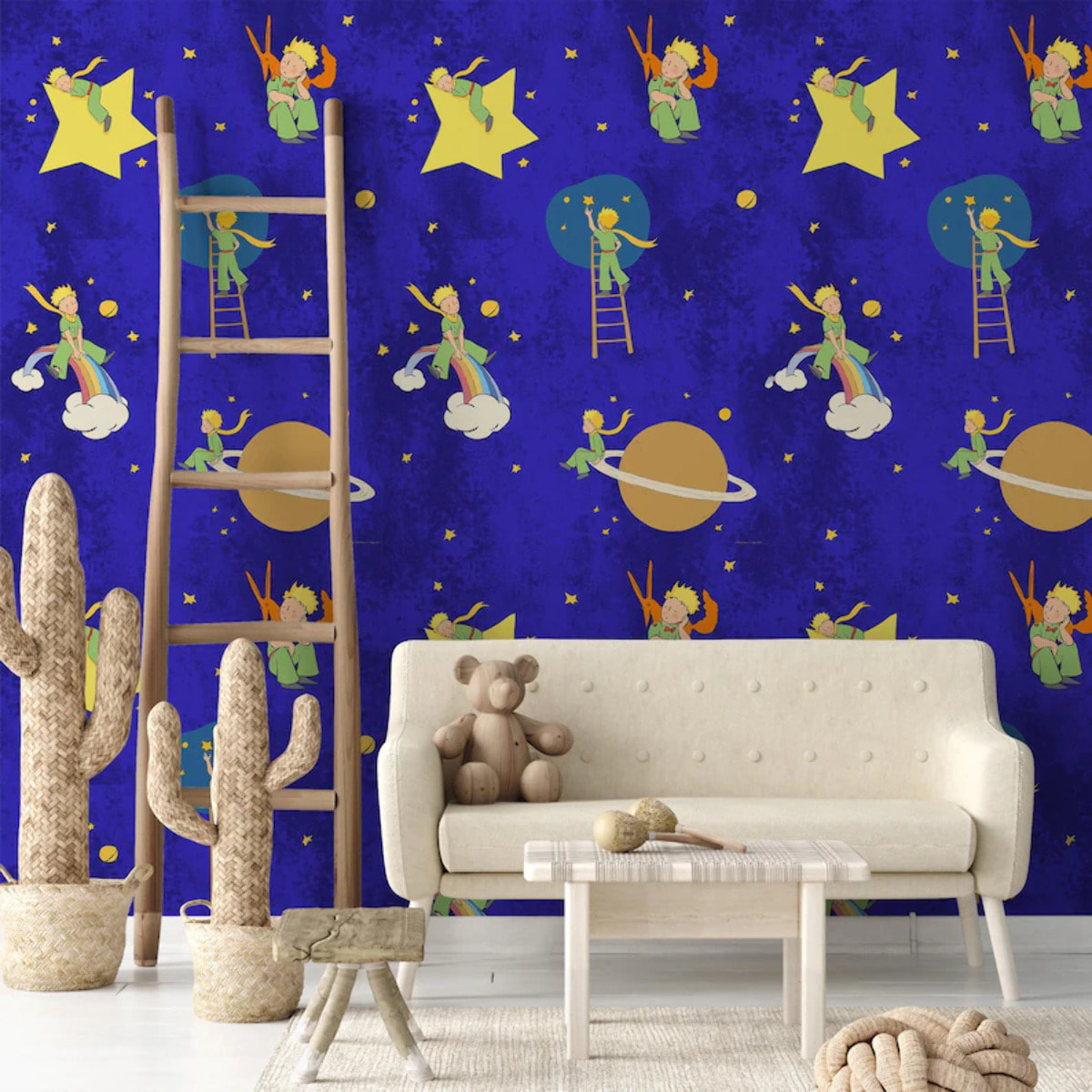 Carta da Parati Ufficiale Il Piccolo Principe Cielo Notturno