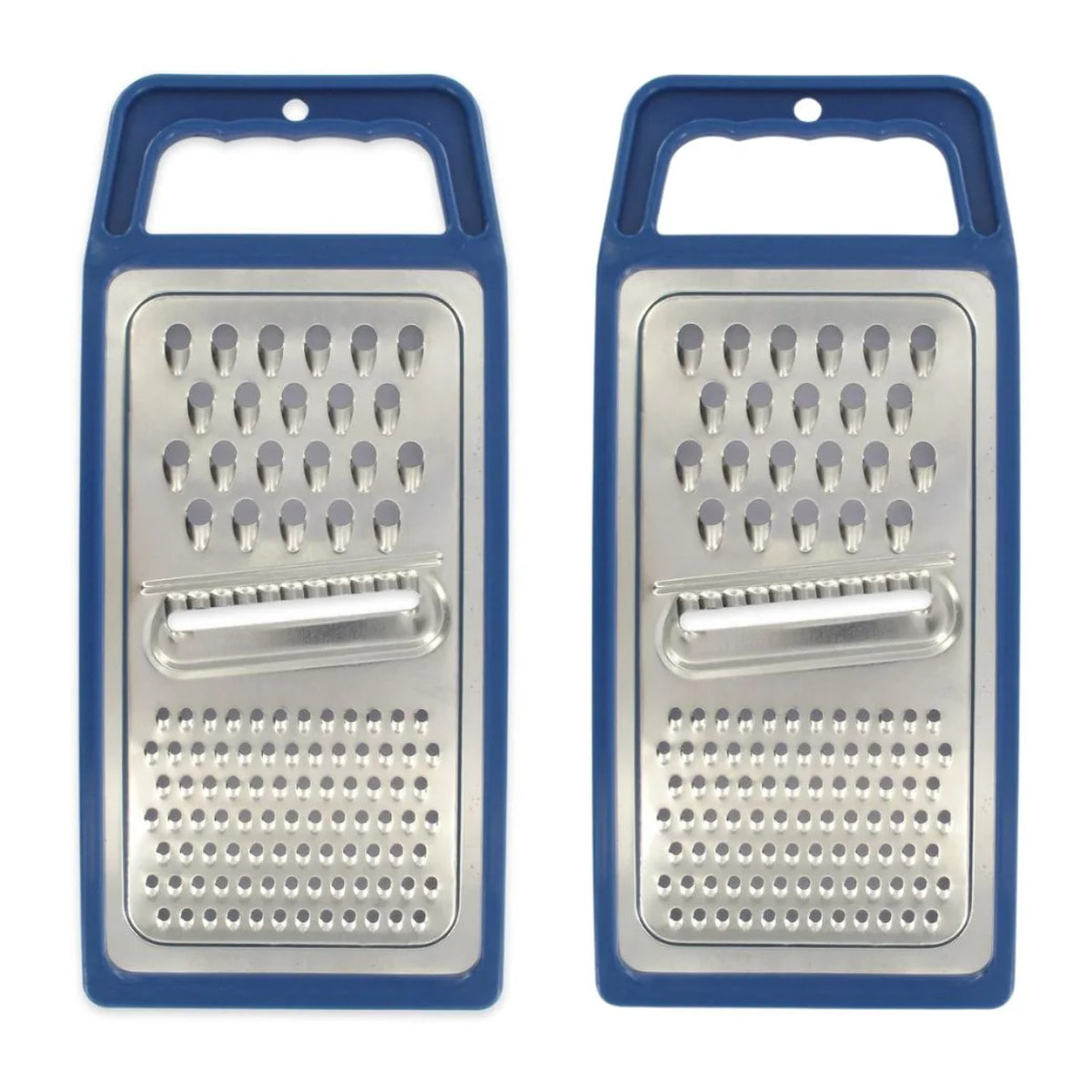 Set de 2 râpes à légumes en acier inoxydable Fackelmann Elemental
