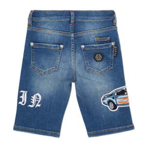PHILIPP PLEIN SHORTS VAQUEROS FERMENTERA RACING
