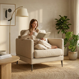 Fauteuil Splendido Tissu - 1 Place