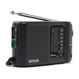 aiwa RS-44 Negro / Radio FM AM portátil