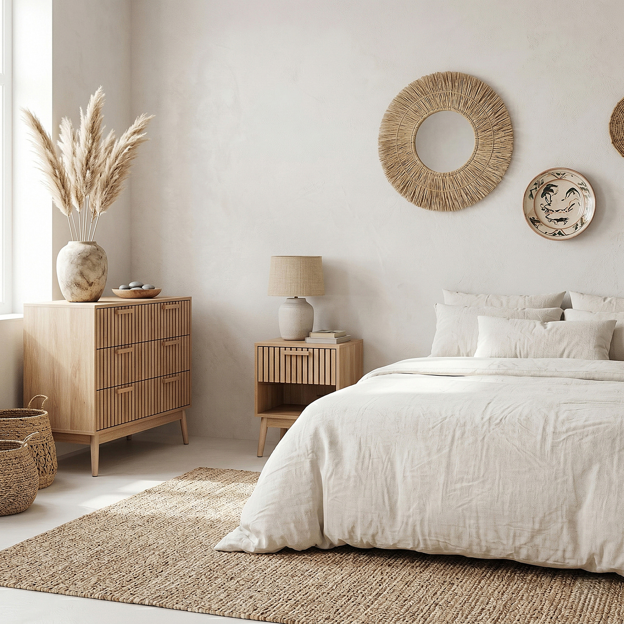 Table de chevet - HOME DECO FACTORY - KLAUS - Ultra-design - Marron