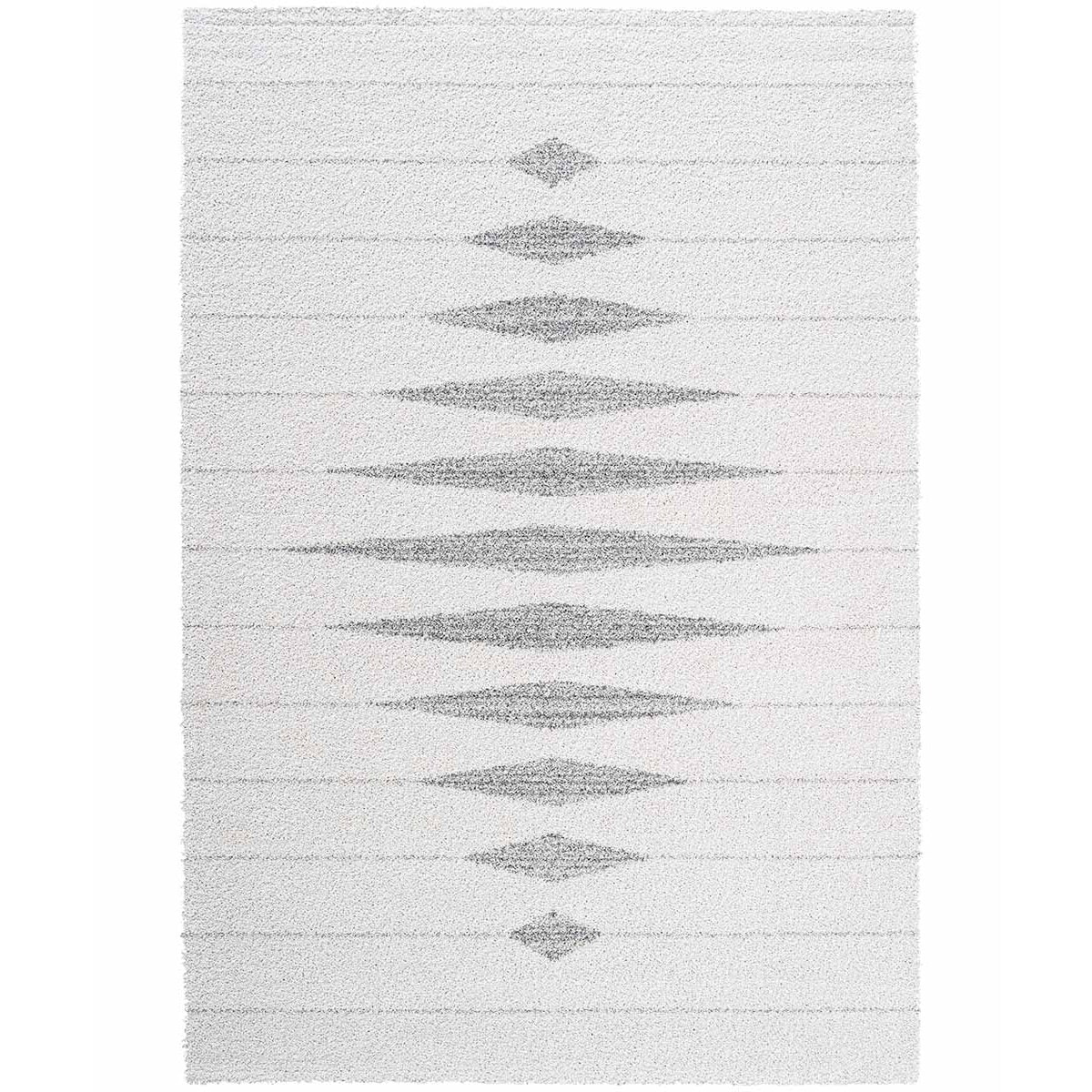 Tappeto Moderno Soggiorno Salotto Avorio Grigio Chiaro