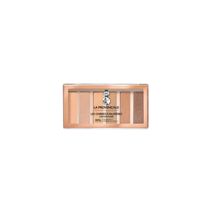 La Provençale Les Ombres à Paupières Palette Yeux Naturelle (6 teintes) Instant Doré