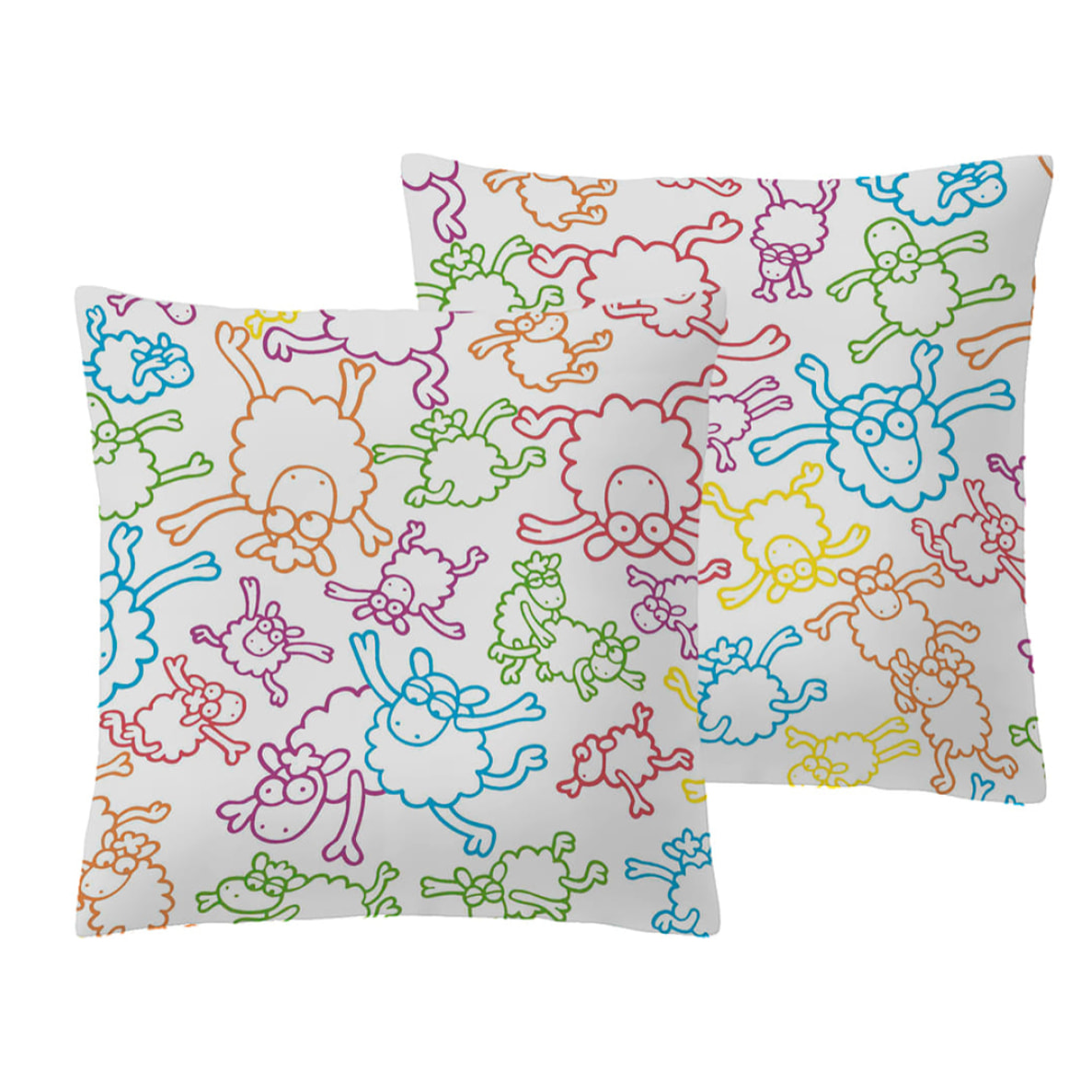 Fundas de almohada 65x65 (2) cm Kukuxumusu Kaput