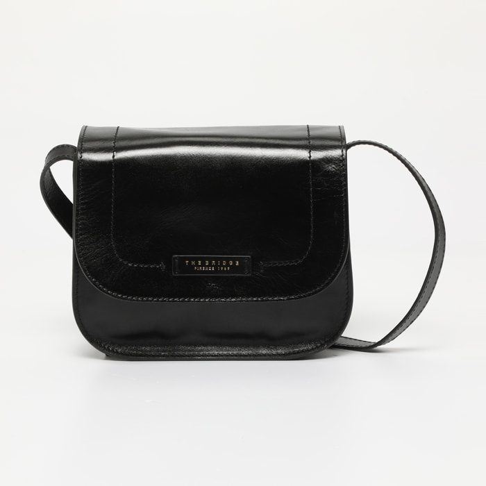 Borsa a tracolla Giovanna - pelle - nero