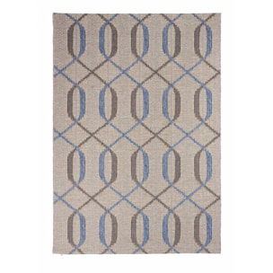 Tapis extérieur tissé kilim rectangle MABO