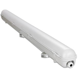 LEDS C4 Plafon Ip65 Solid 1260Mm Led 17,5W 4000K Gris 1835Lm