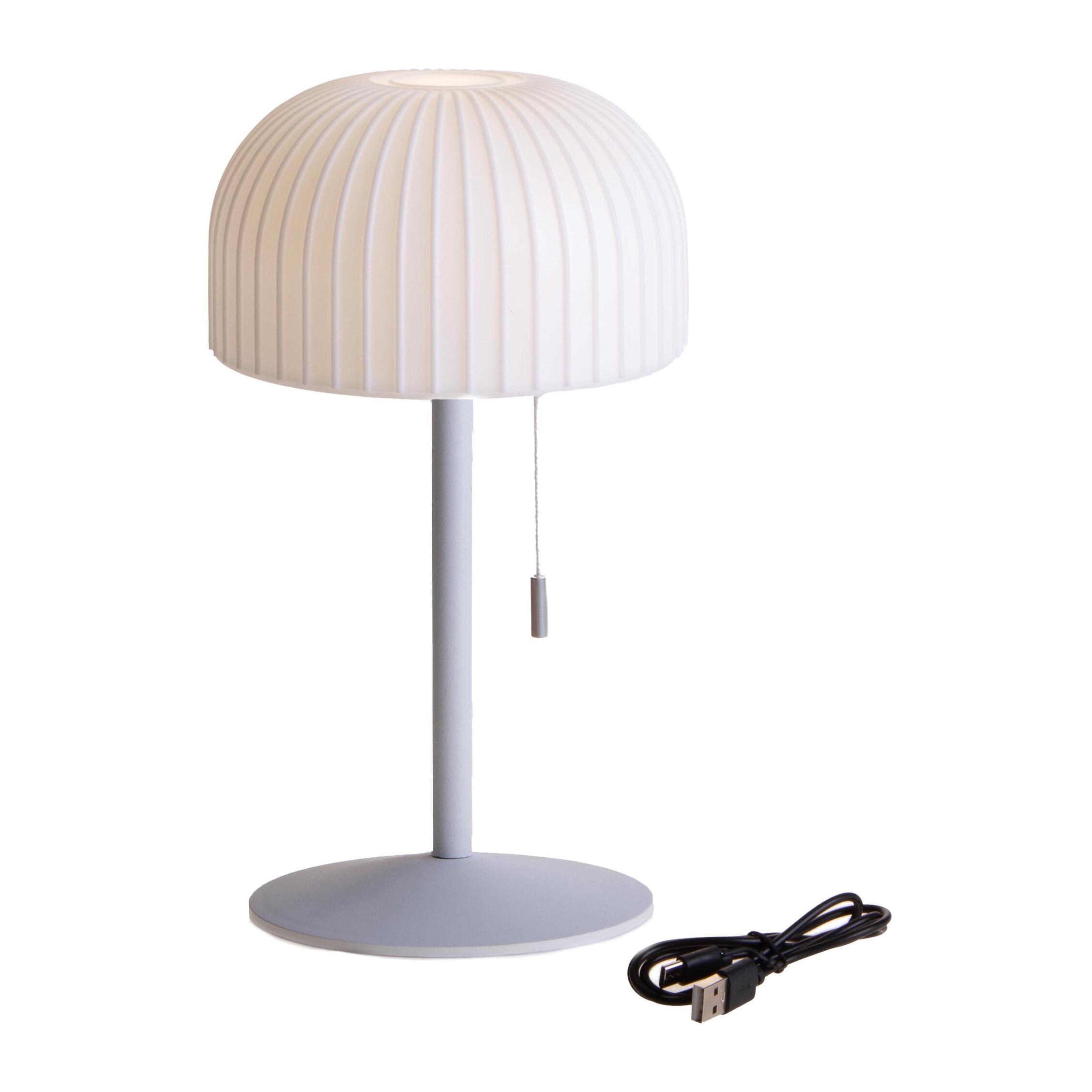 Lampada 15,5Xh.27 Cm C/Led Da Tavolo - Pezzi 2 - Bianchi Dino