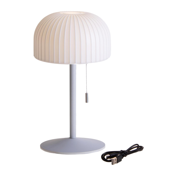 Lampada 15,5Xh.27 Cm C/Led Da Tavolo - Pezzi 2 - Bianchi Dino