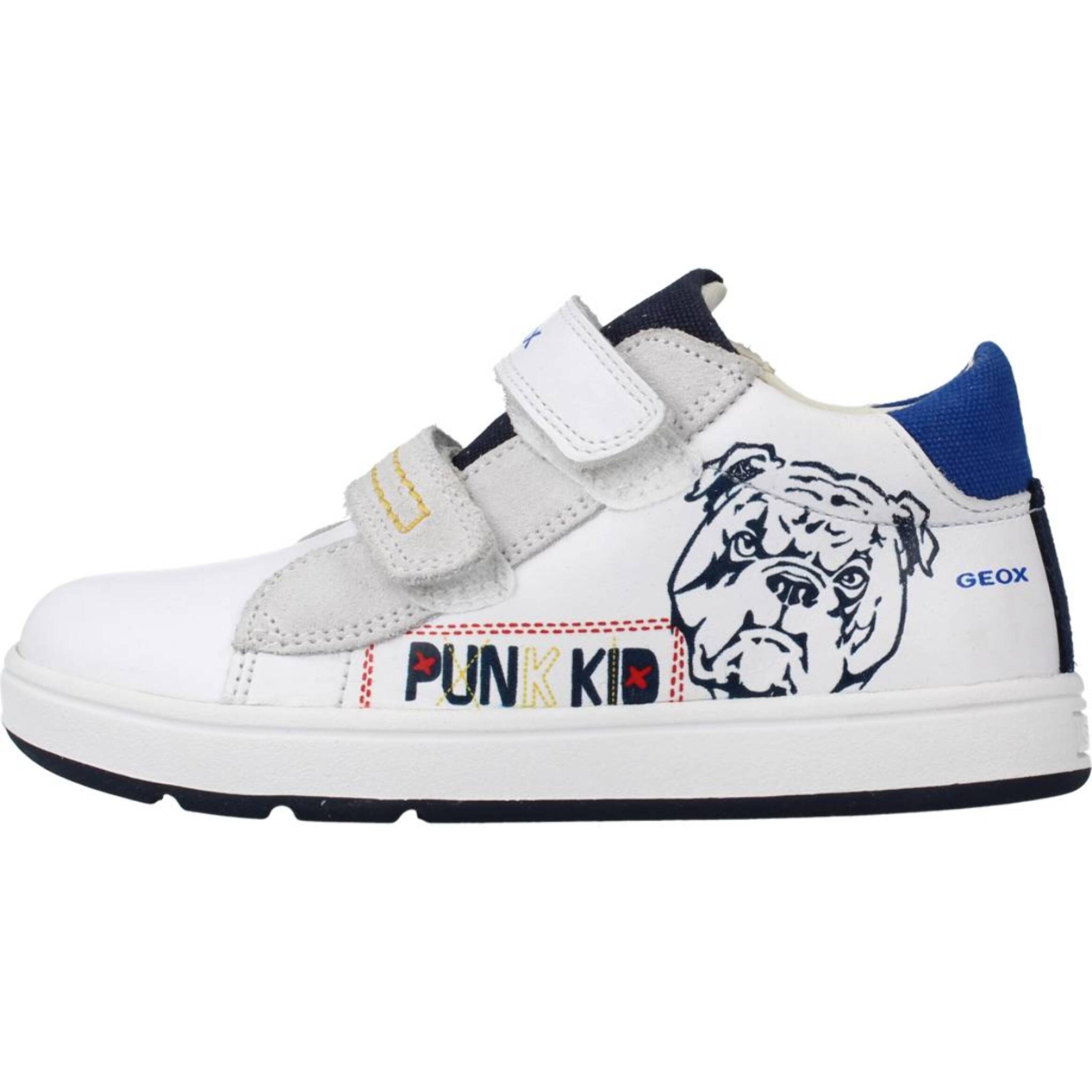 Zapatos Niño de la marca GEOX  modelo B BIGLIA BOY BLANCO