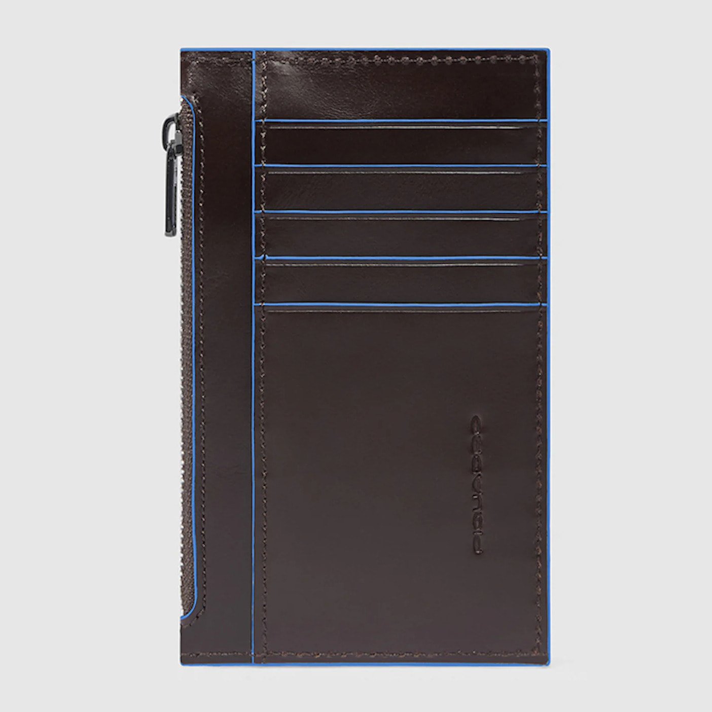 Piquadro Portacarte sottile con porta monete