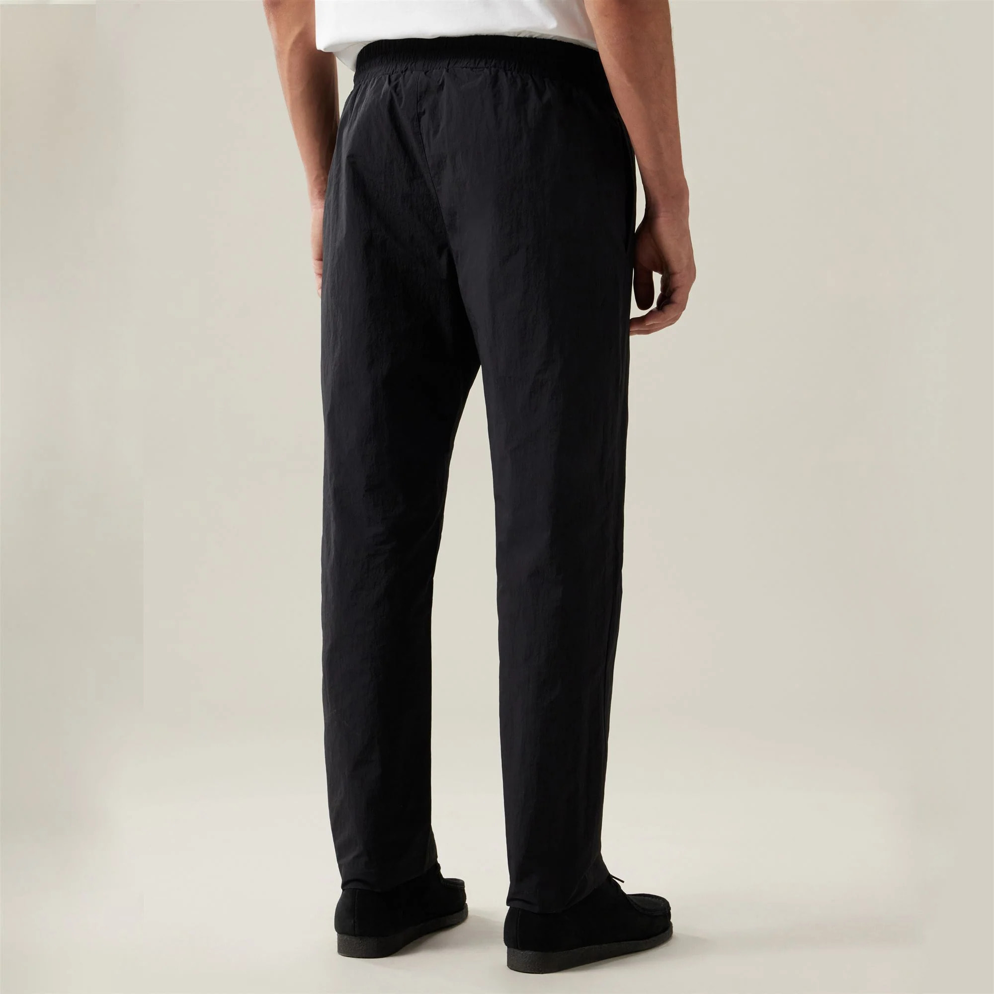Kappa - Pantalones Hombre Negro - Authentic Nylan