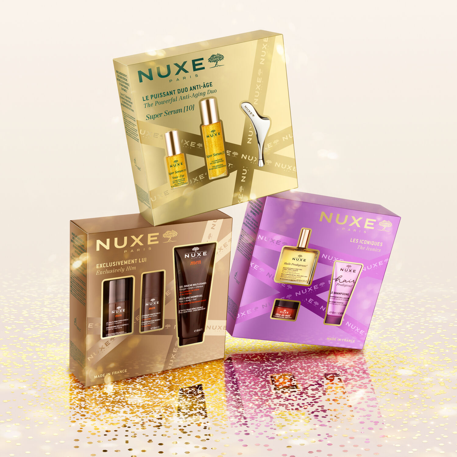 Huile Prodigieuse - Coffret Huile Prodigieuse® 50ml + 2 Produits