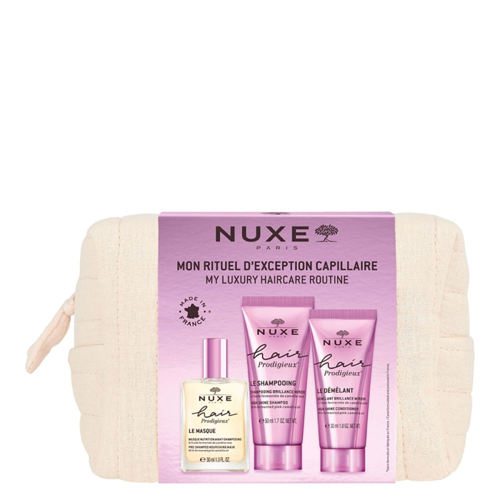 Hair Prodigieux - Trousse Mon Rituel d'Exception Capillaire - Shampooing 50 ml + 2 Produits