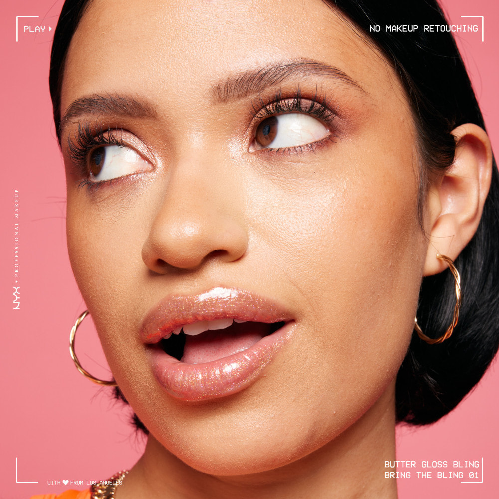 NYX Professional Makeup Butter Gloss Bling Gloss BRING THE BLING