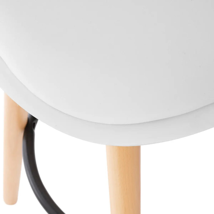 Tabouret de bar "Maxon" blanc