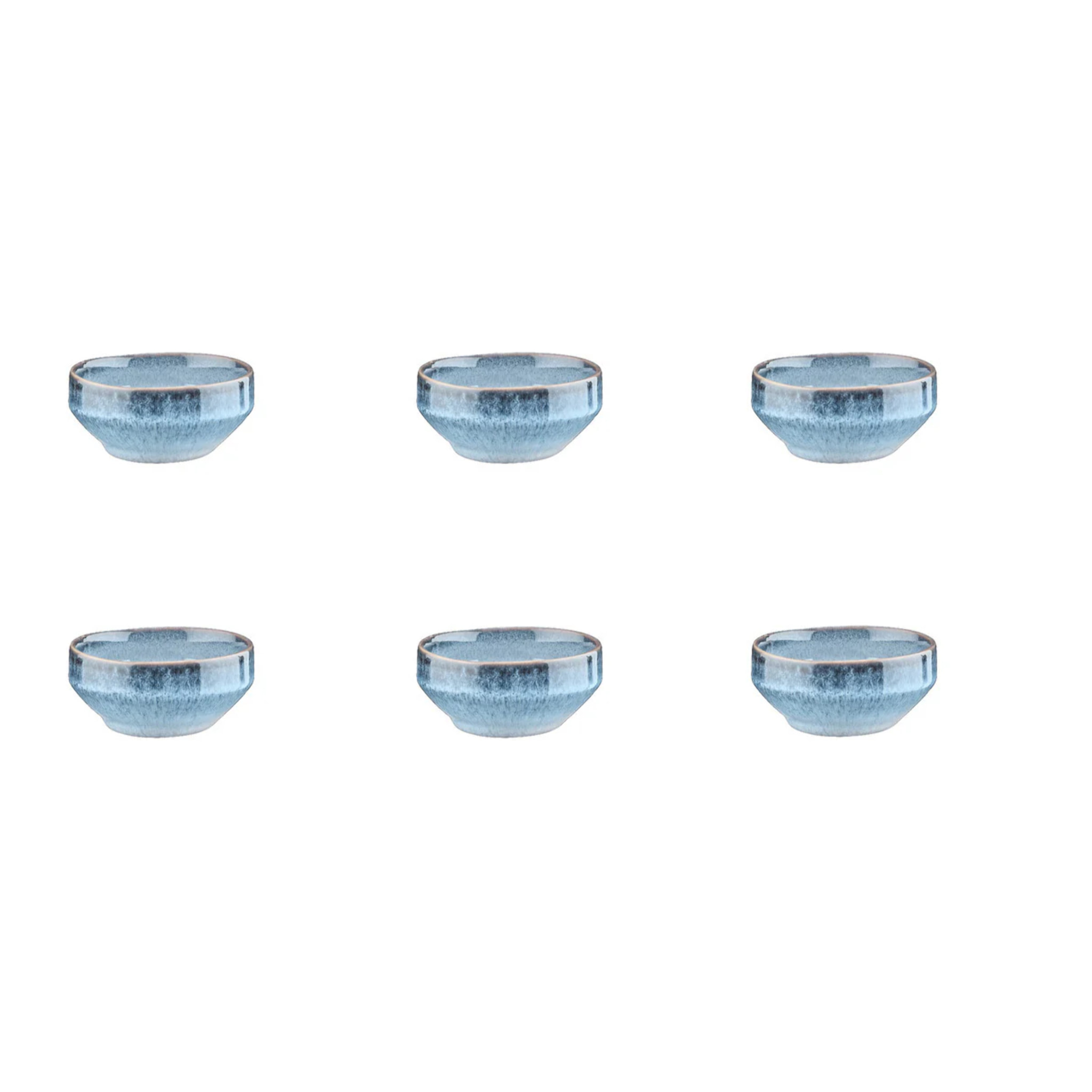 Bol GENESIS Ø8cm - 6 pièces - Mer