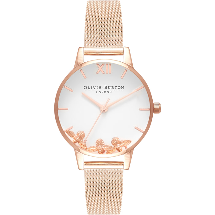 Reloj Olivia Burton OB16CH01 Mujer Analogico Cuarzo con Correa de Acero