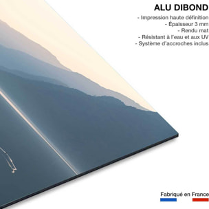 Tableau crépuscule Tableau alu Dibond