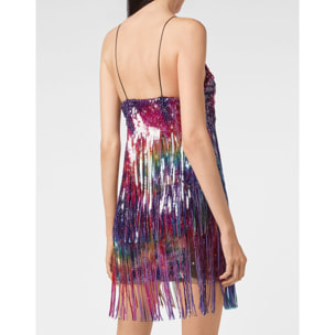 PHILIPP PLEIN Short Dress TIE DYE