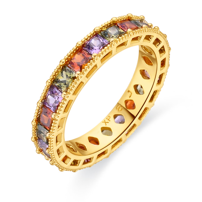 Anillo Camilko acabado oro amarillo 18k
